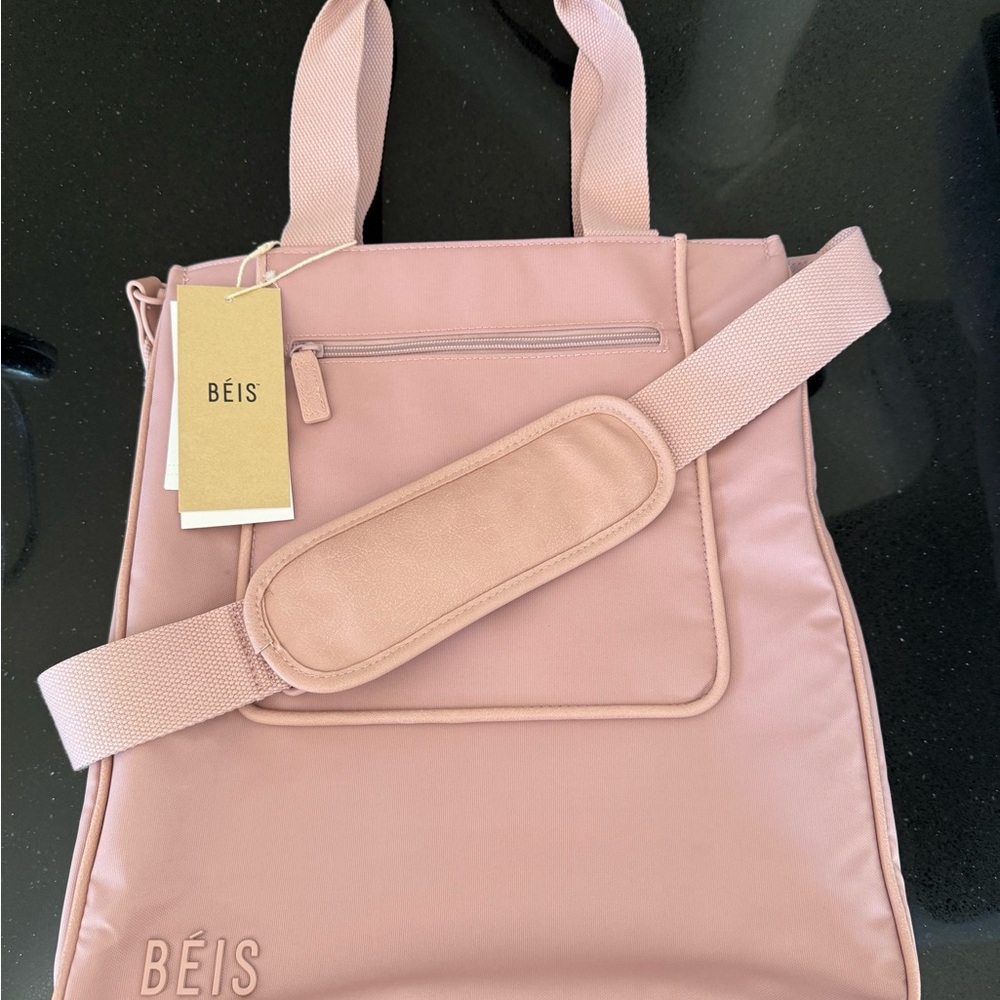 Beis North to south bag atlas pink